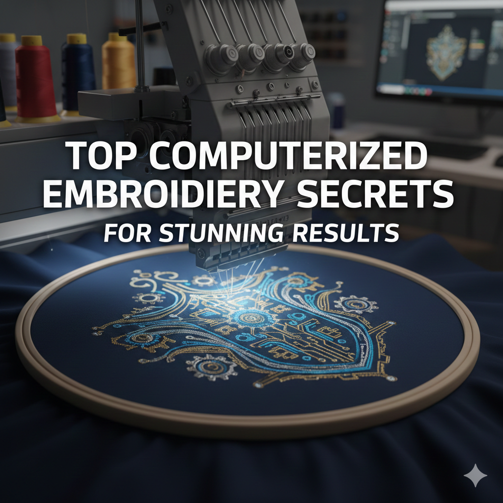 Top Computerized Embroidery Secrets for Stunning Results